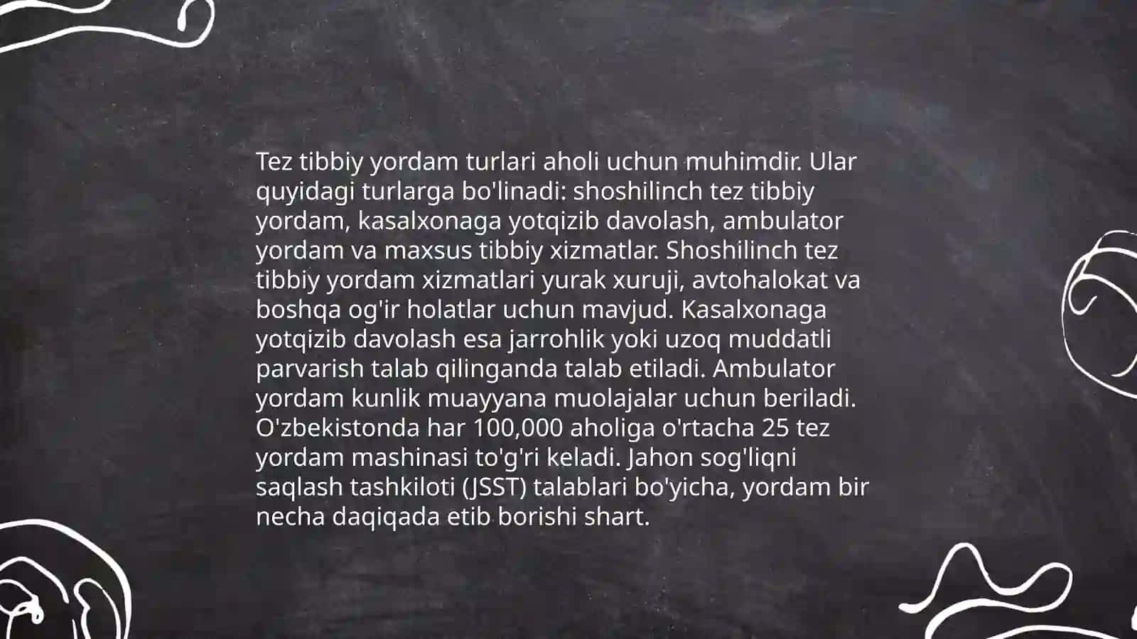 O'zbekiston sog'liqni saqlash tizimida tez tibbiy yordam shakillari 3