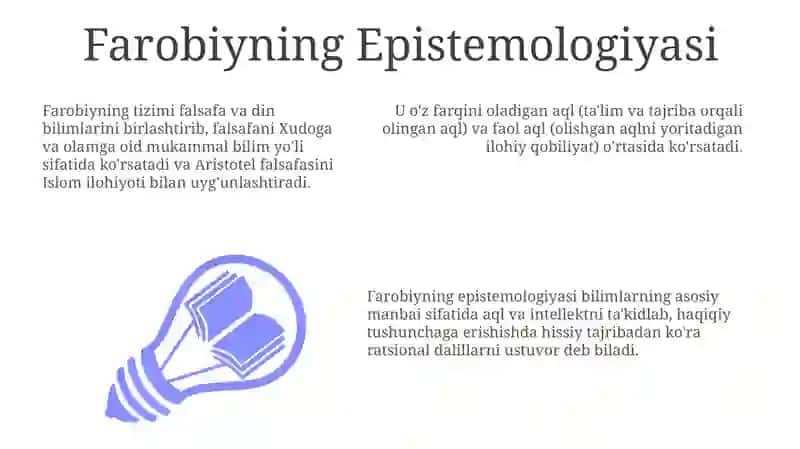 Farobiyning Epistemologiyasi 3