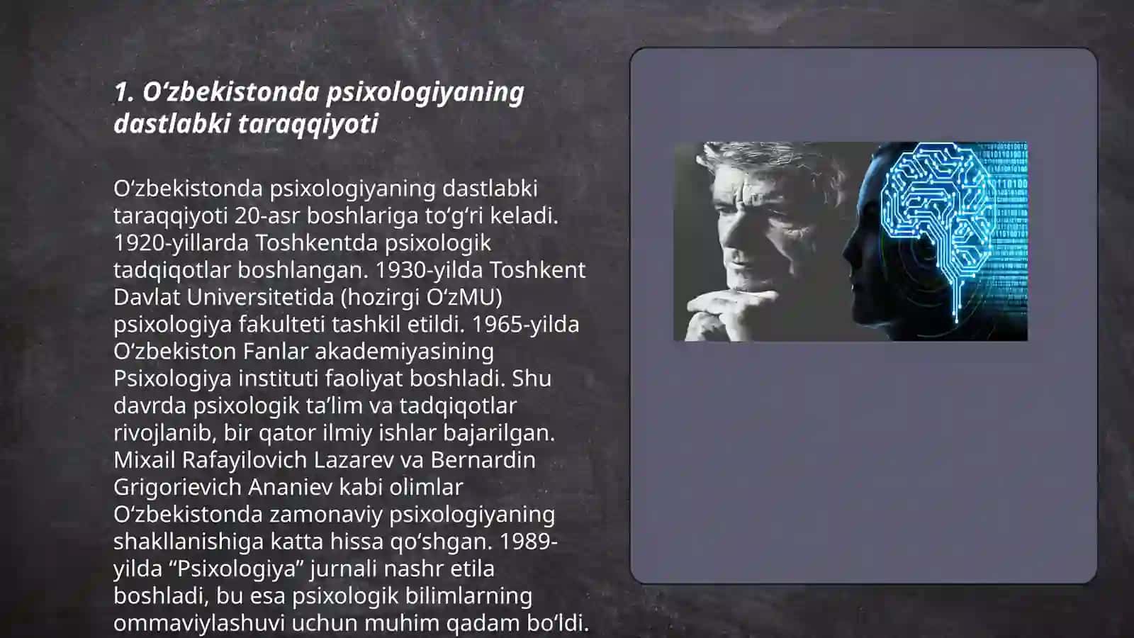 Oʻzbekistonda Pisixalogiya Fanining Rivojlanish Tarixi 3
