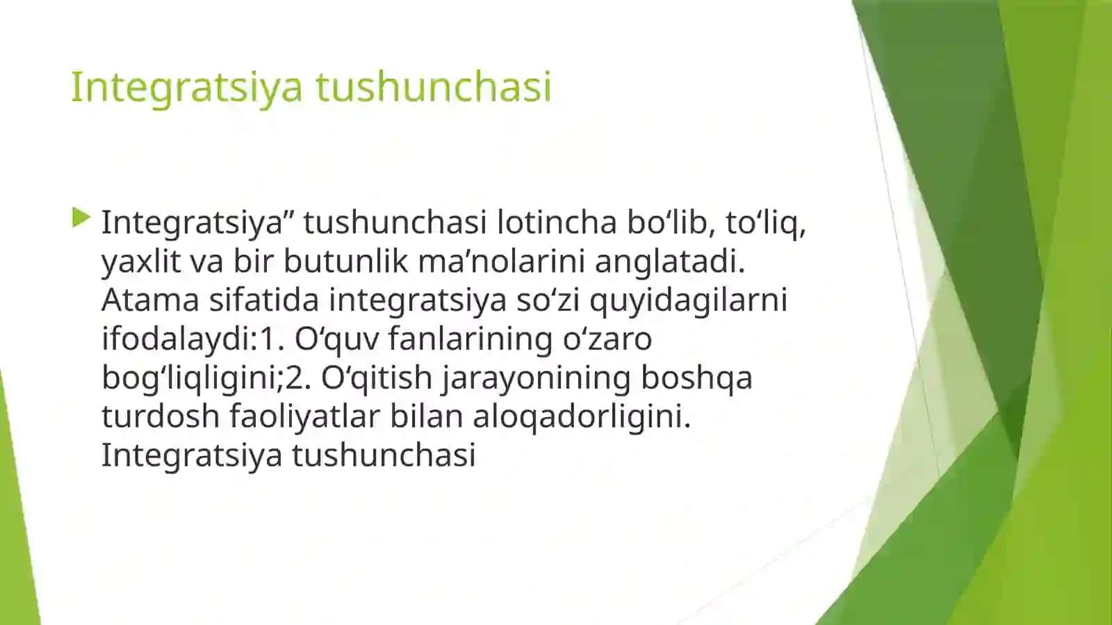 Boshlang’ich sinfda ta’limning mohiyati 3