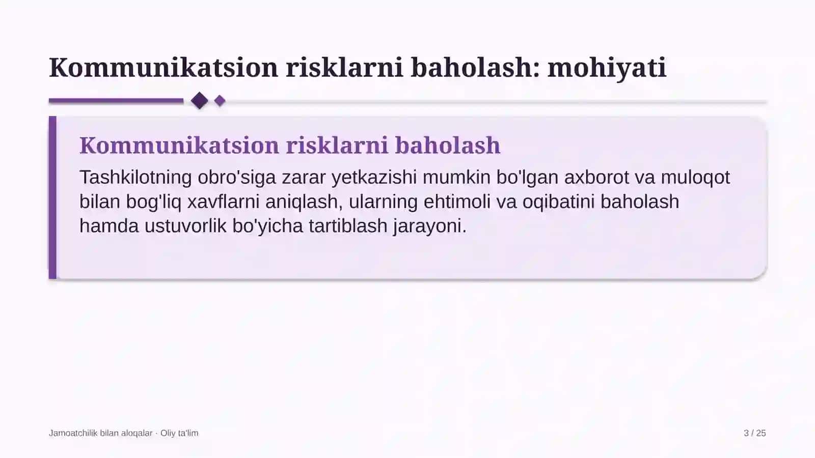 faktoring kompaniyalarida kommunikatsion risklarni baholash 4044 3