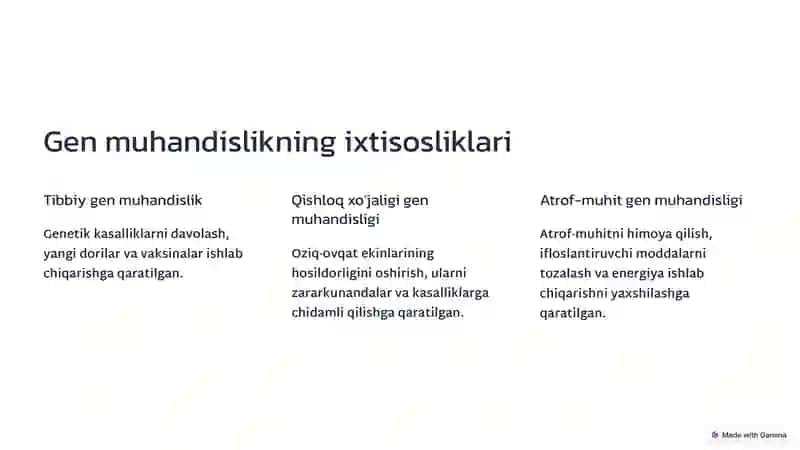 Gen muhandislik 3