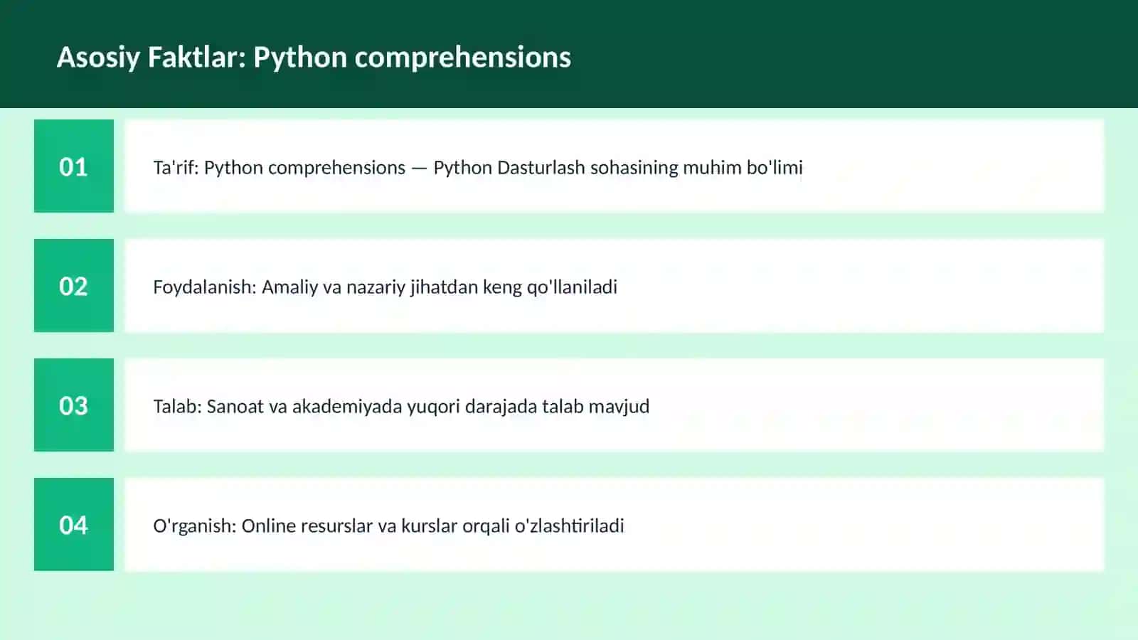 PYTHON DASTURLASH 3