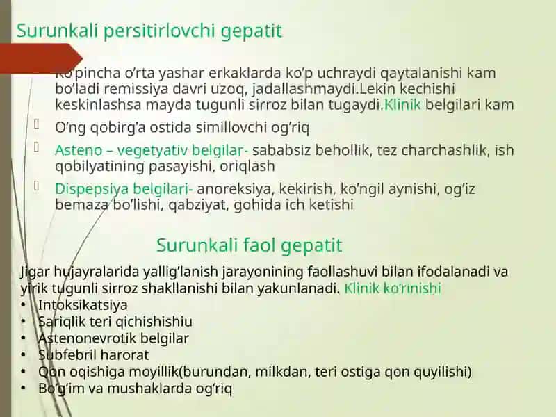 JIGAR PARENHIMASI 3