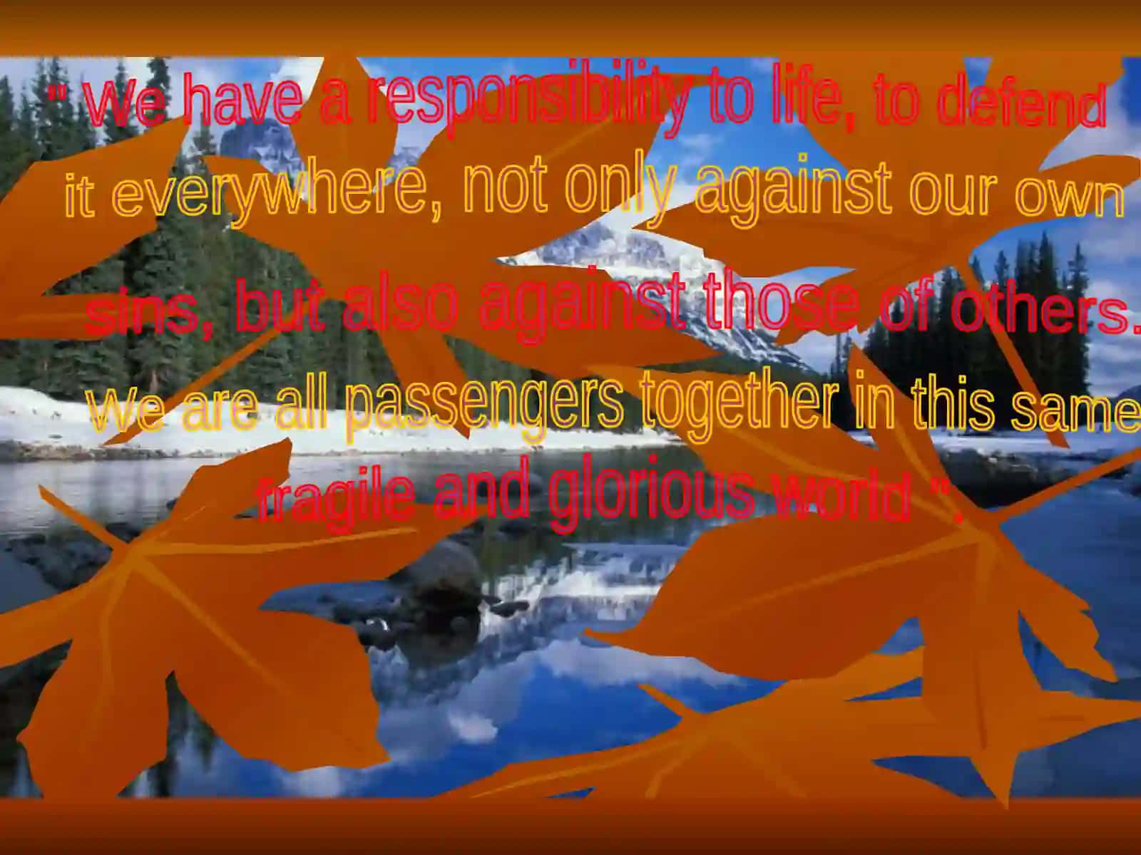 Global Problems of Ecology 3