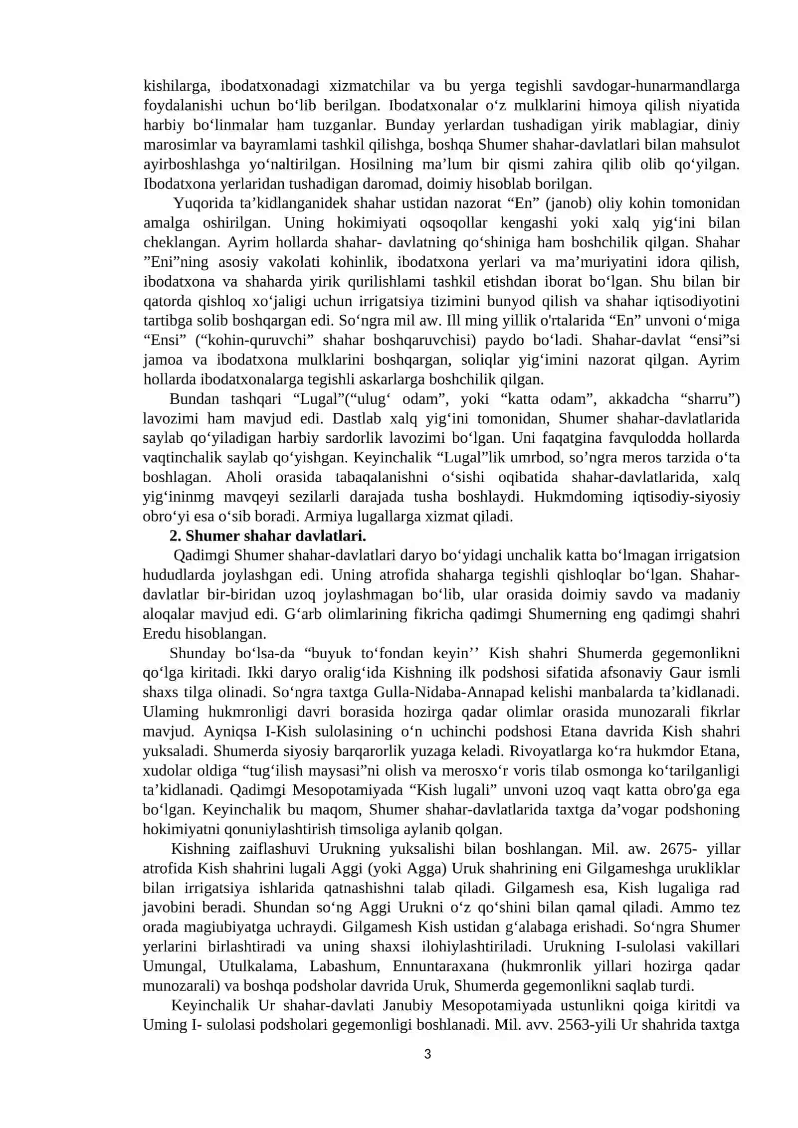6-Mavzu.Qadimgi Mesopatamiya mil av.IV-II ming yillikda 3