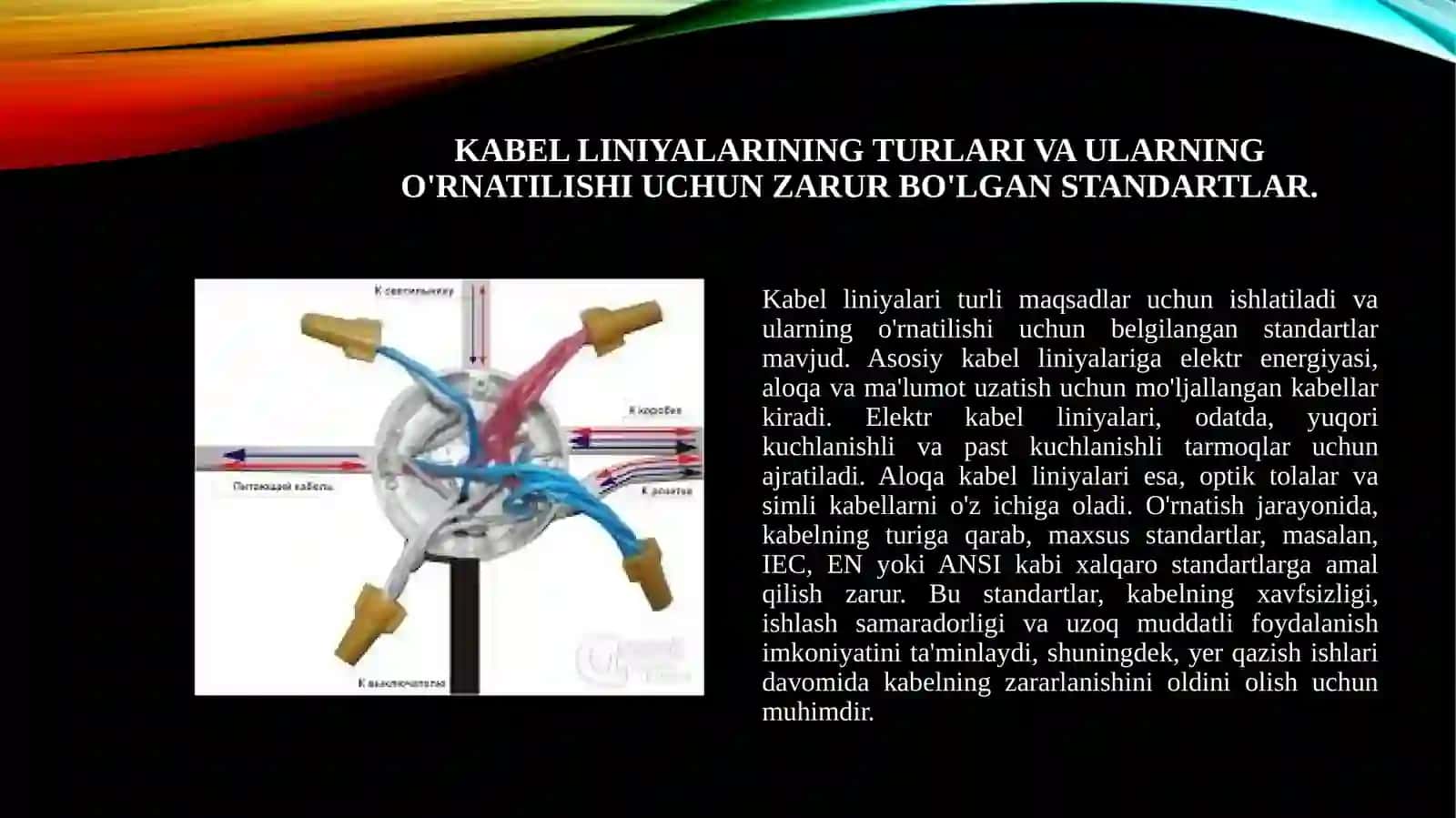 Kabel liniyalari, yer qazish ishlari. 3