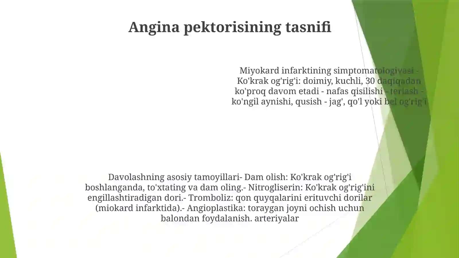Yurakning Ishemik Kasalligi (Yuik) Haqida Tushuncha 3