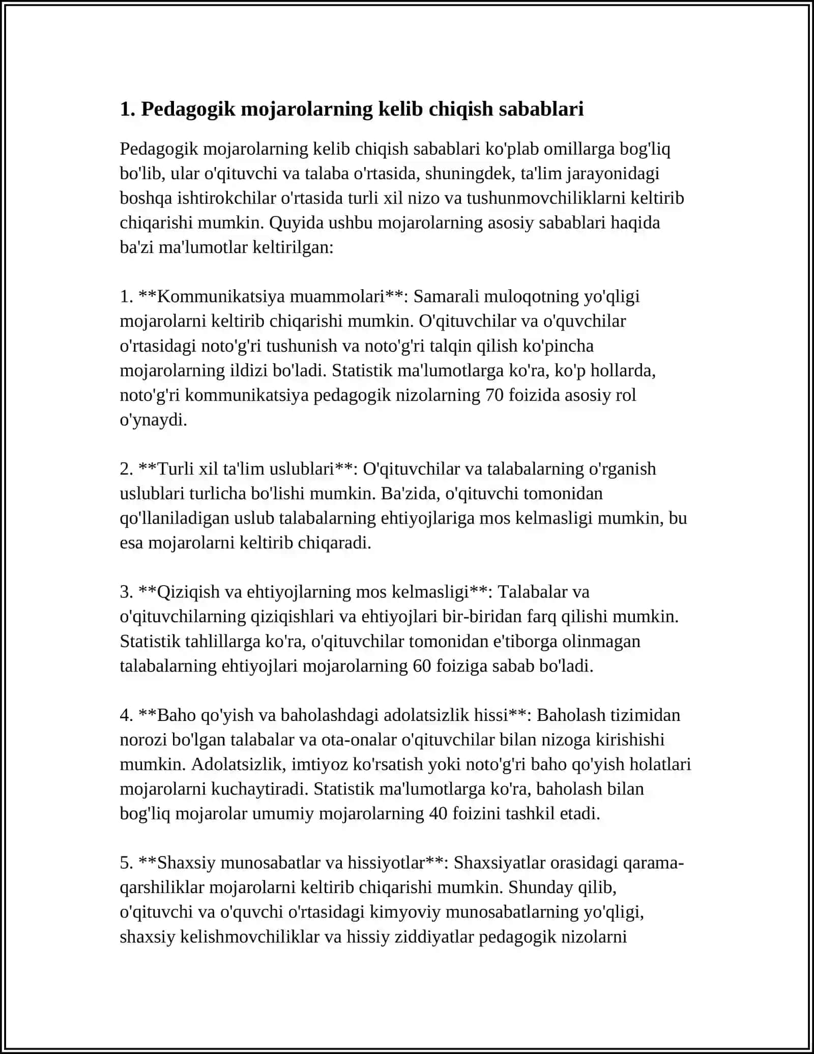 PEDAGOGIK KONFLIKNING YECHIMI VA UNI BOSHQARISH TEXNOLOGIYASI 3