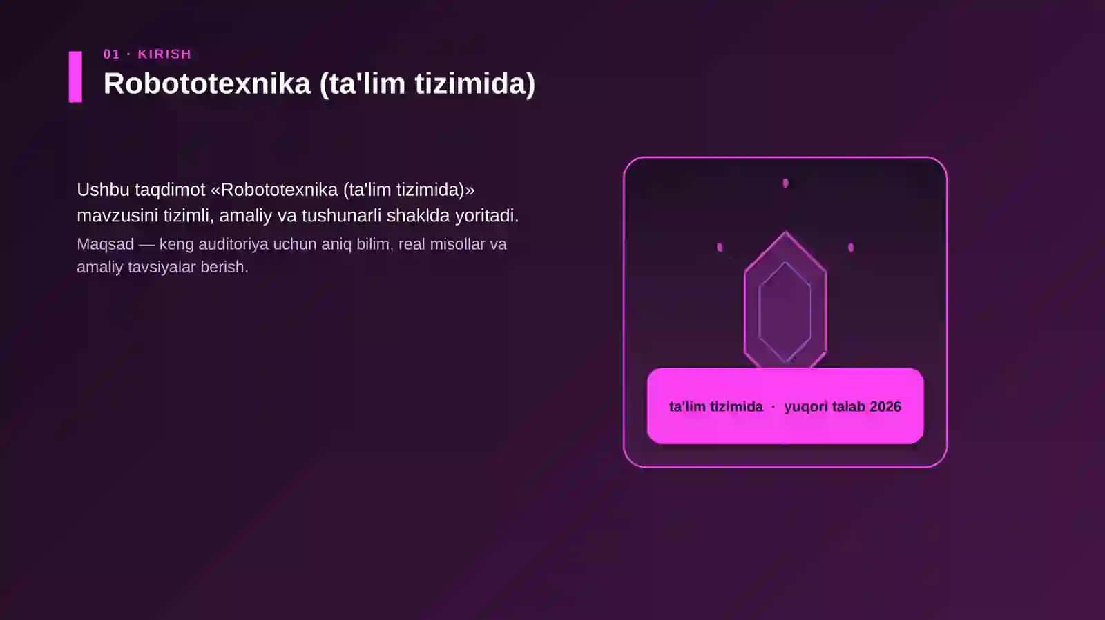 Robototexnika (ta'lim tizimida) 3