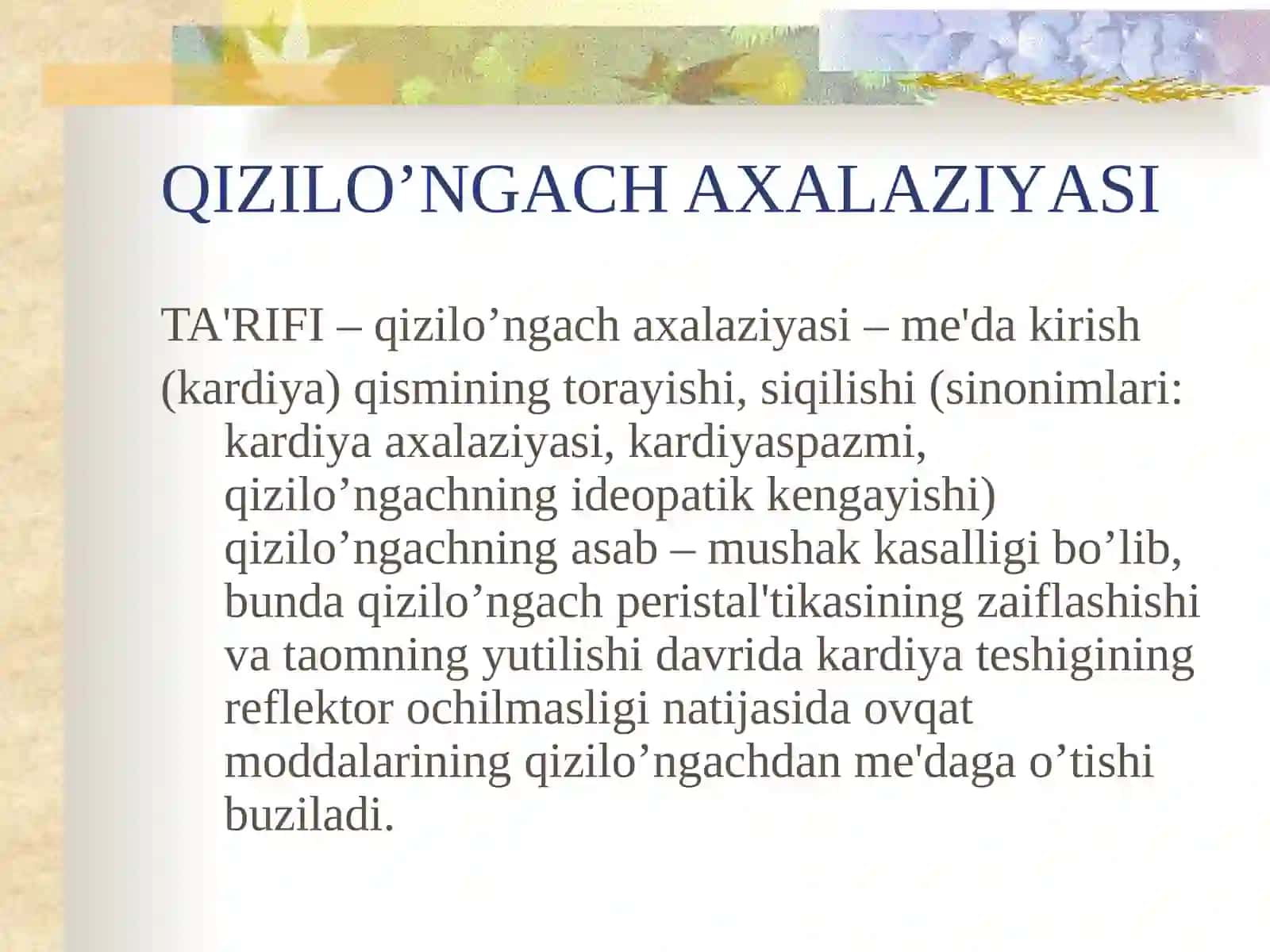 QIZILO’NGACHAXALAZIYASI 3