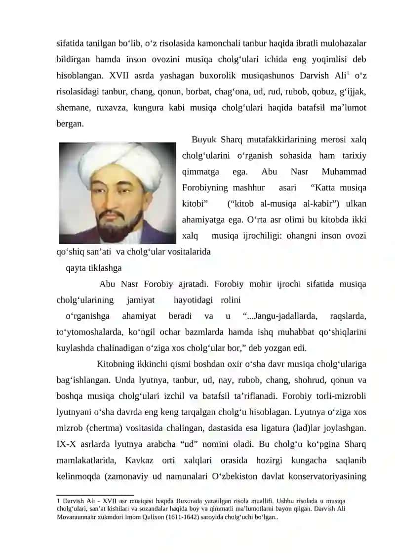 “Musiqa haqida risola” 3