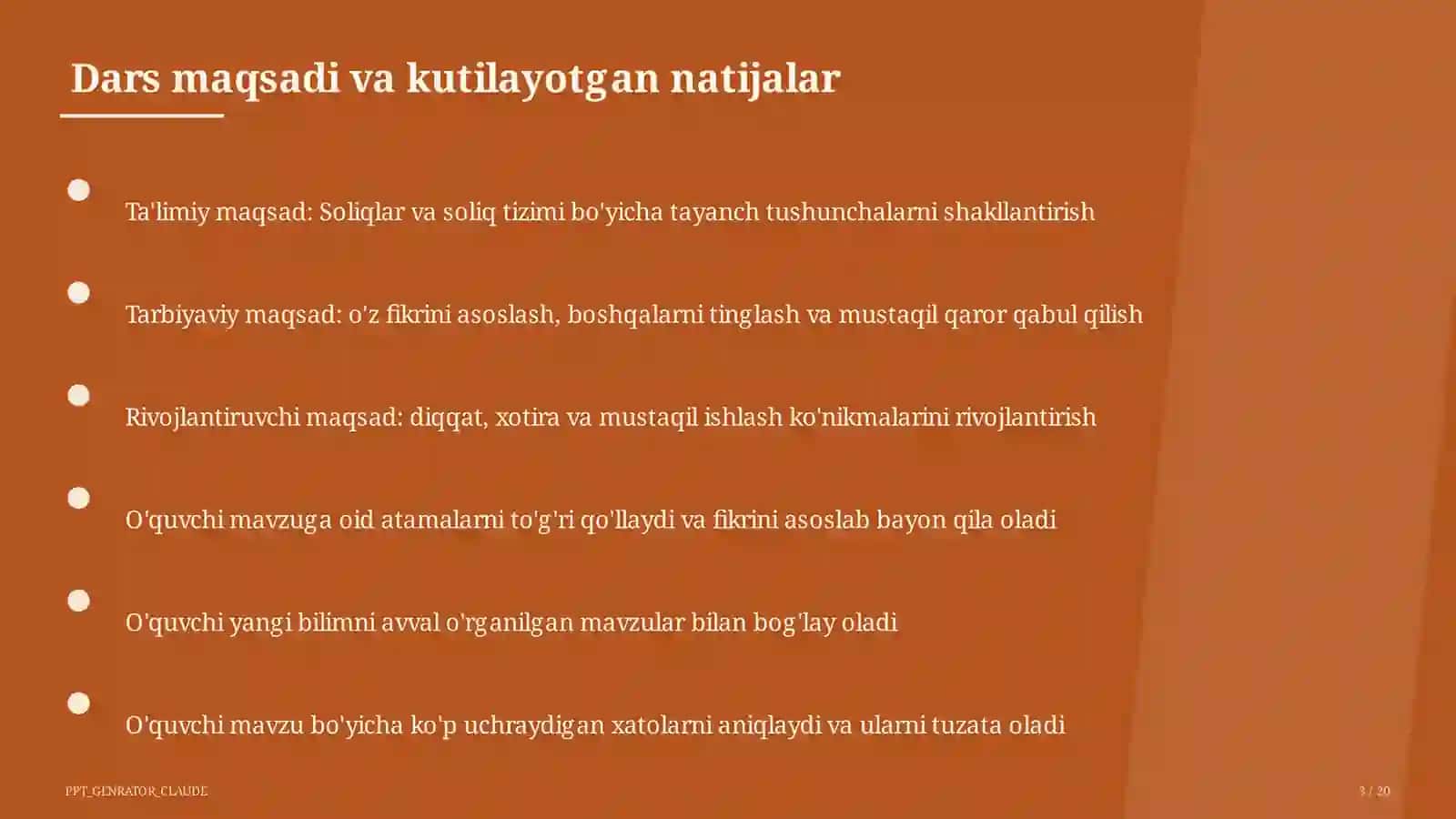 Soliqlar va soliq tizimi (10-sinf) 3