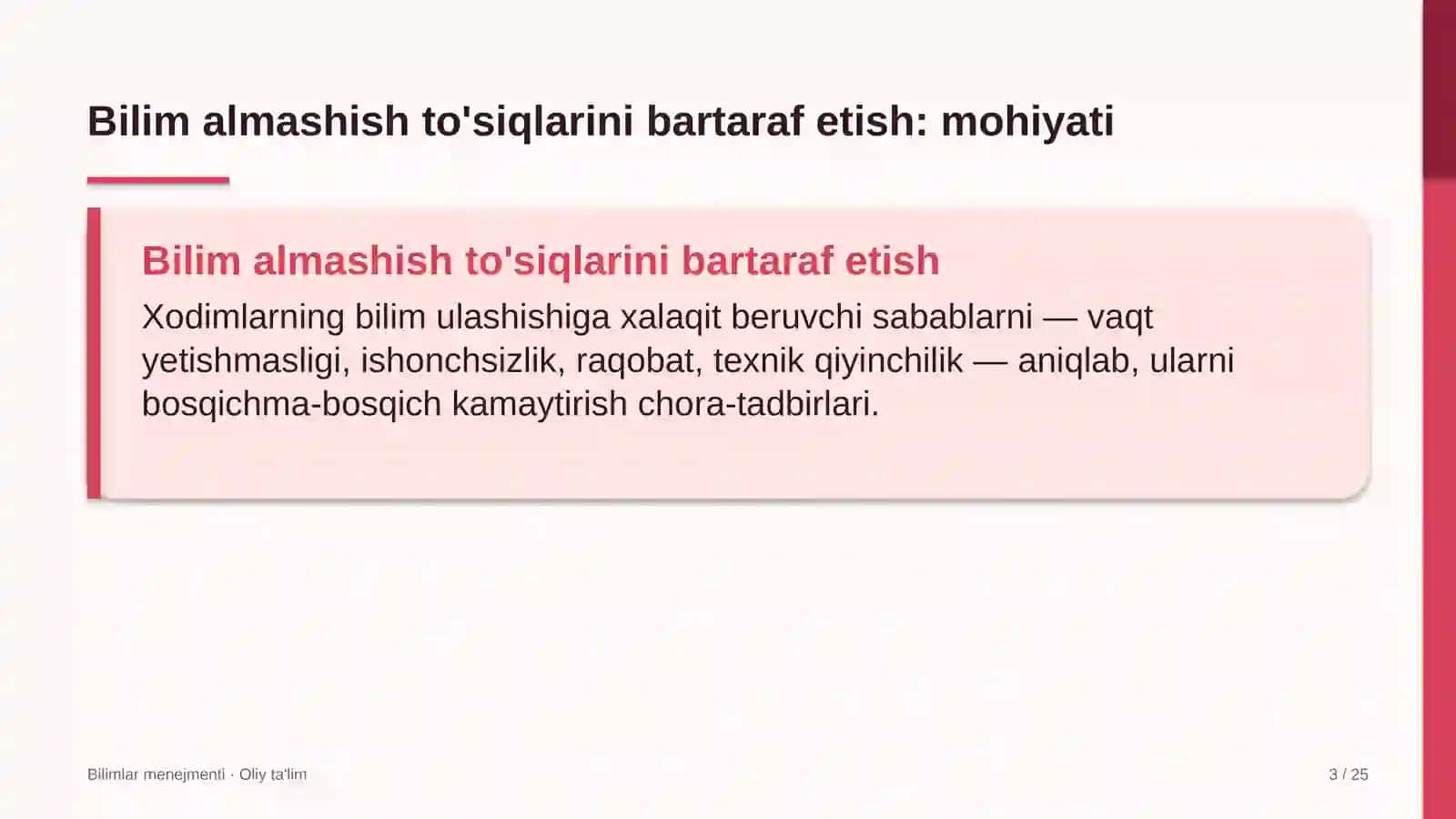 Asfalt-beton zavodlarida bilim almashish yo'lidagi to'siqlarni bartaraf etish 3