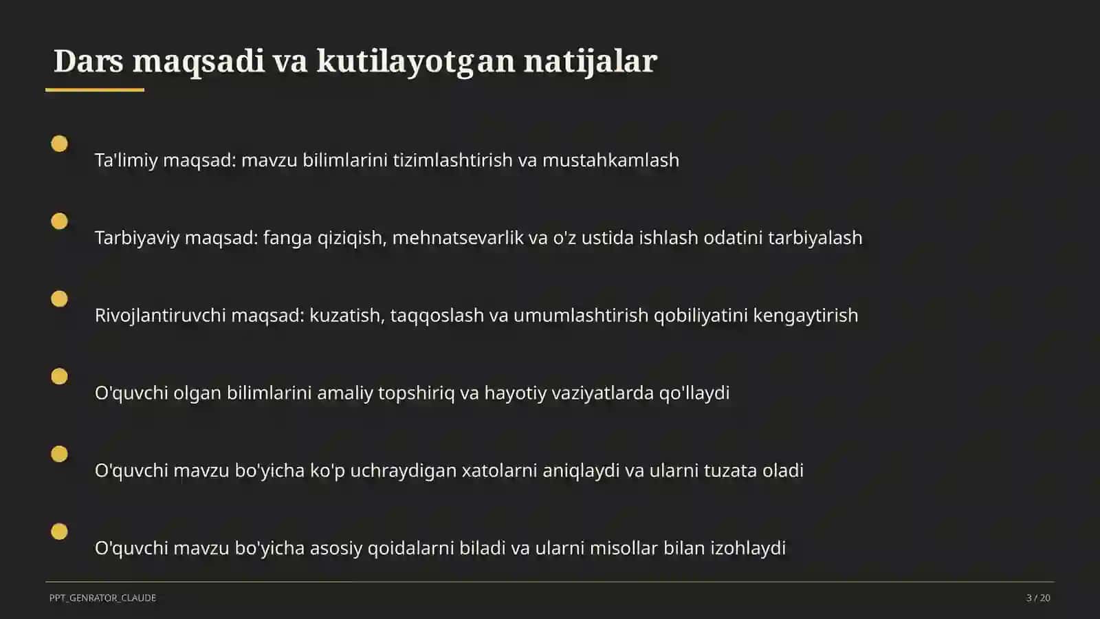 Rus adabiyoti: Lermontov she'riyati (9-sinf) 3