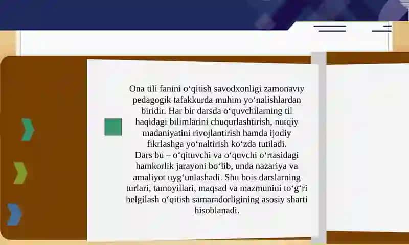 Ta'lim jarayoni maqsadi va ko'rinishlari 3