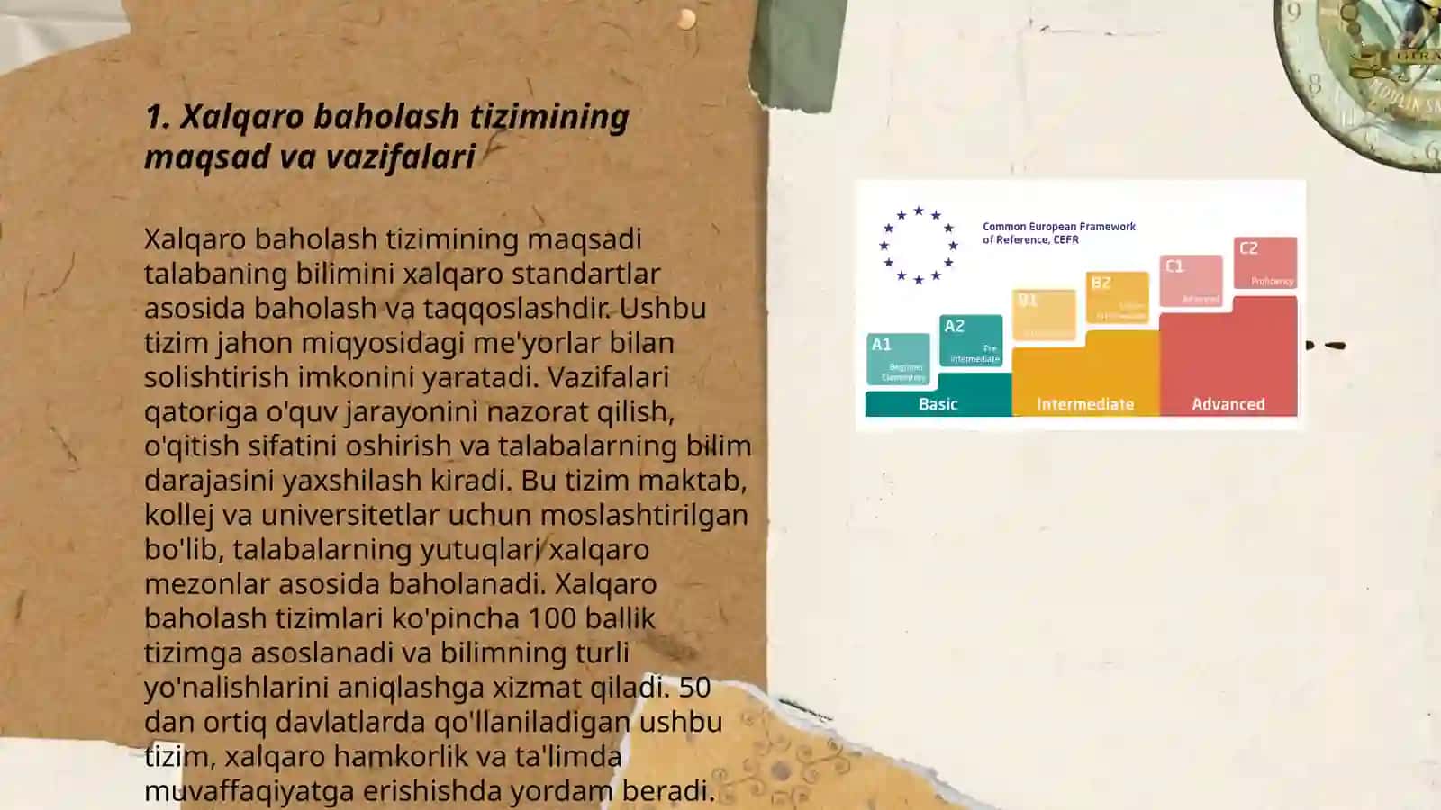 Xalqaro baholash tizimi 3