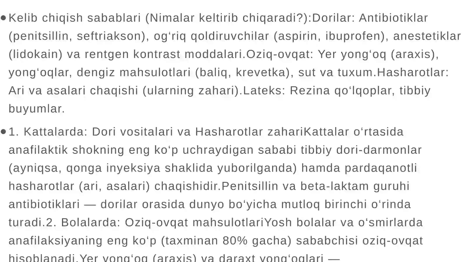 Anafilaksiya va anafilaktik shokda shoshilinch farmakoterapiya 3