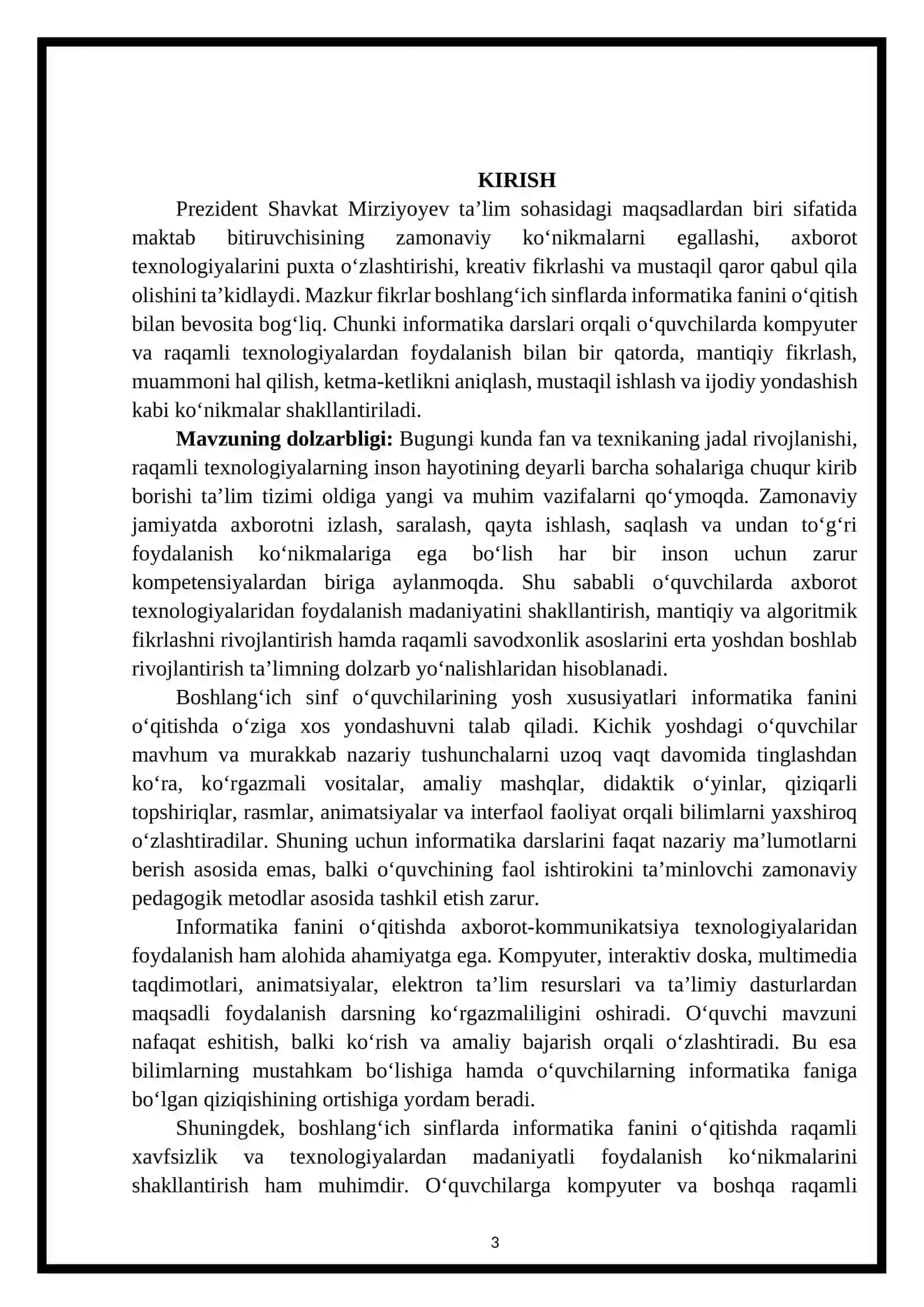 Boshlang‘ich sinf malaka oshirish “A” kursi tinglovchilar 3
