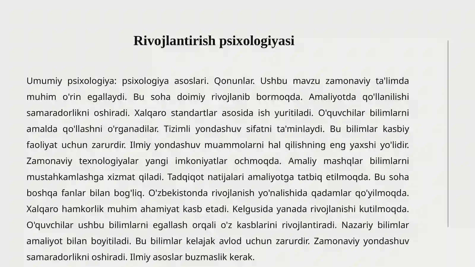 PSIXOLOGIYA TARMOQLARI 3