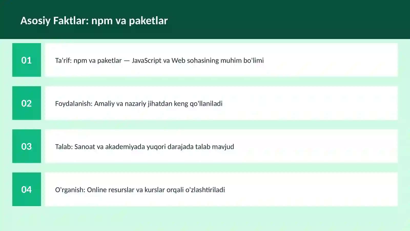 npm va paketlar 3