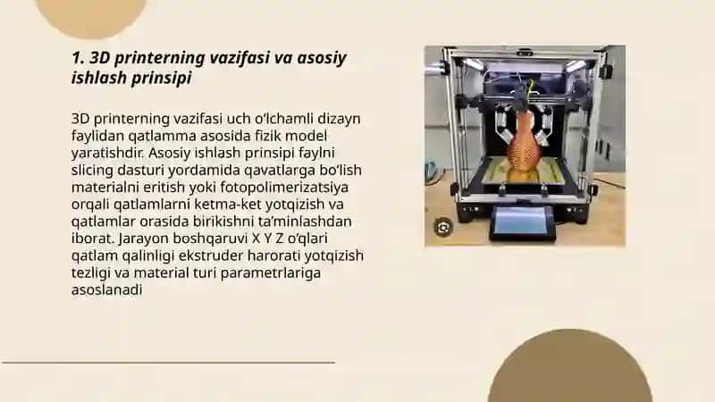 3D printer 3