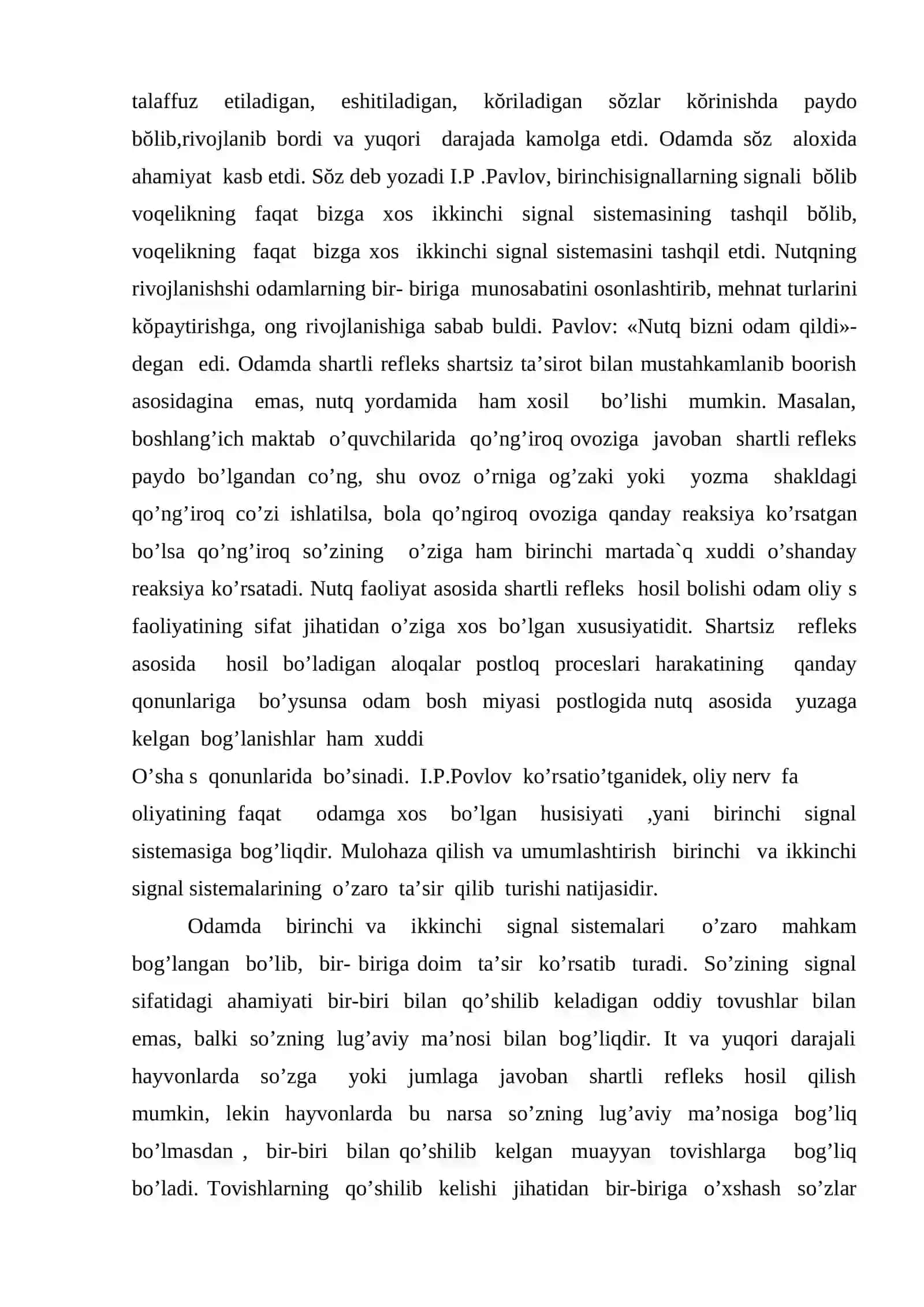 Oliy nerv faoliyati fiziologiyasi 3