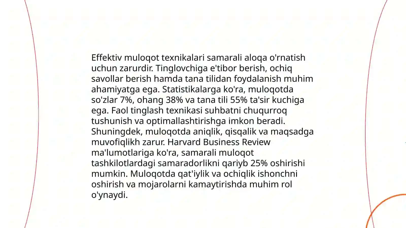 Kommunikatsiya metodlari bo'yicha amaliy vazifalarni bajarish 3