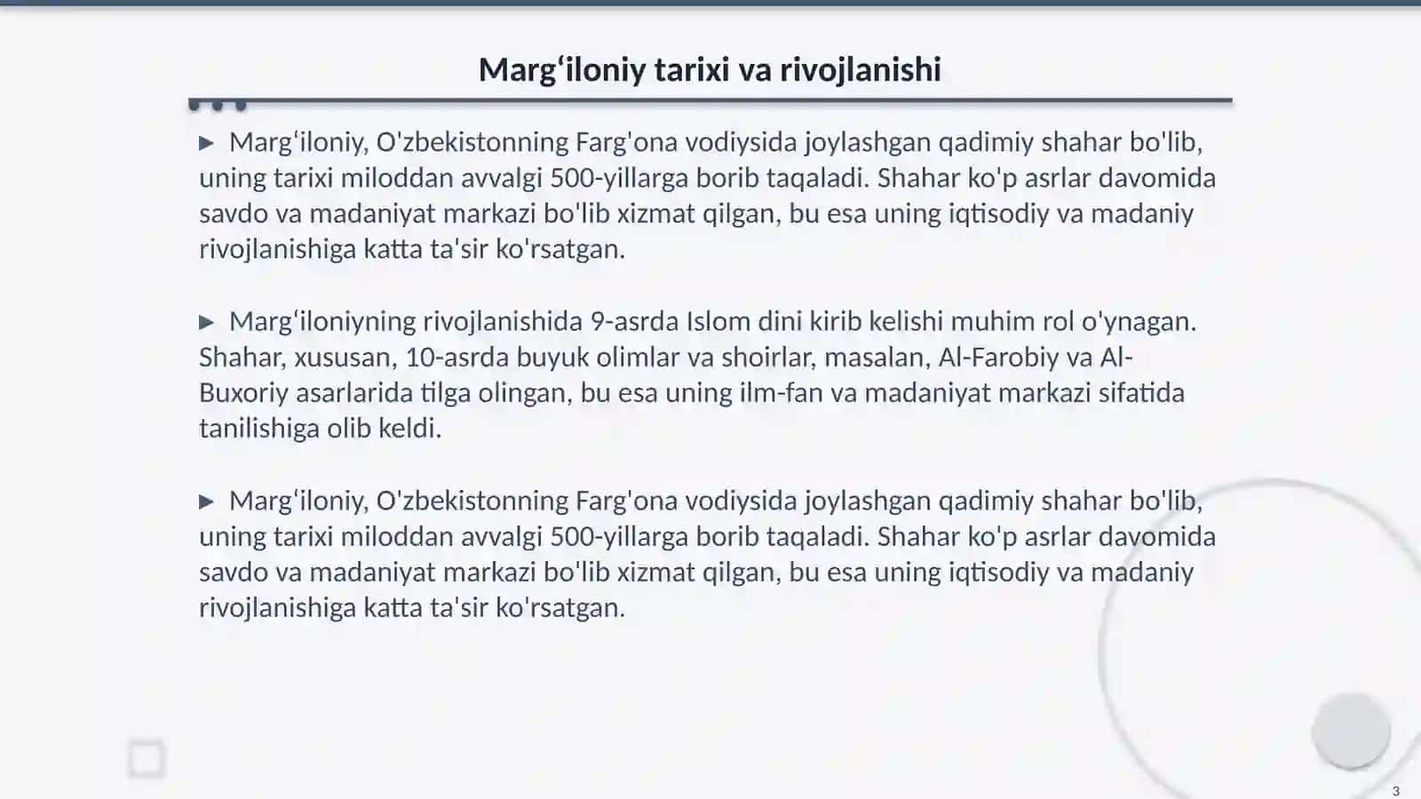 Margʻiloniy Tojiboyev axror 3