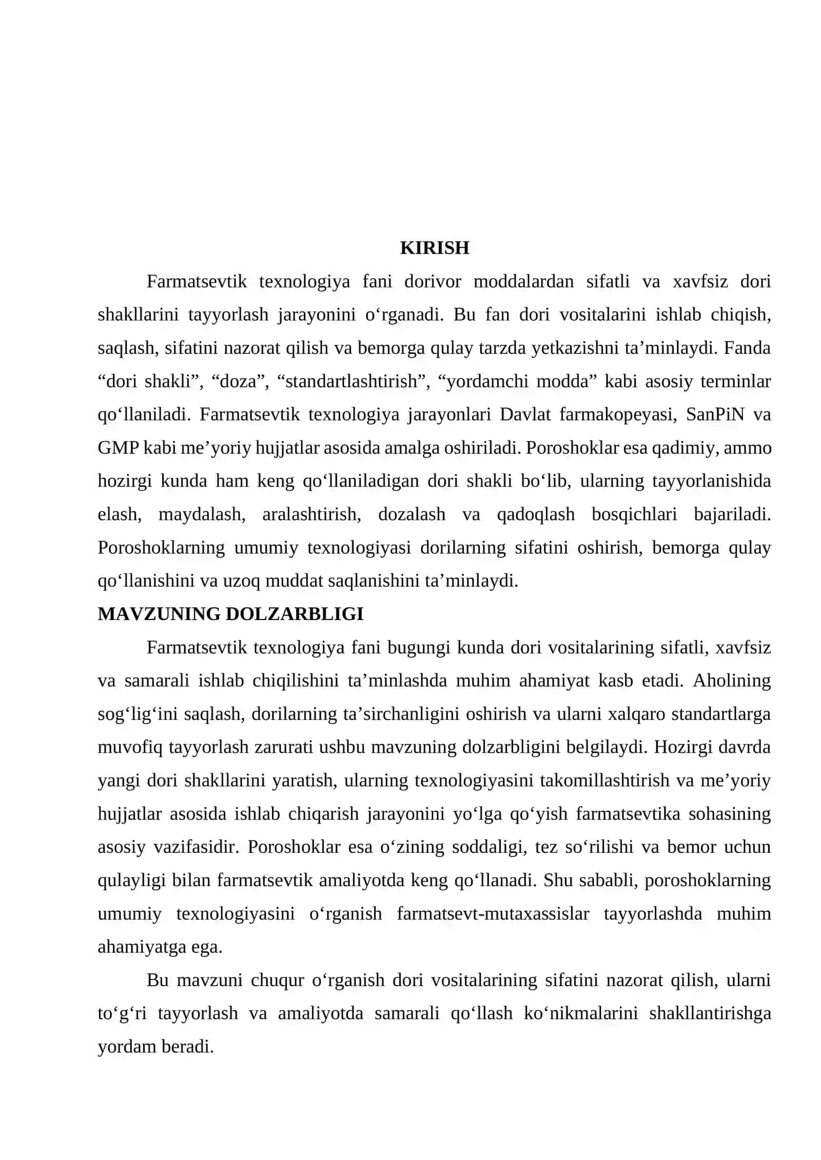 Farmatsevtik texnologiya fani 3