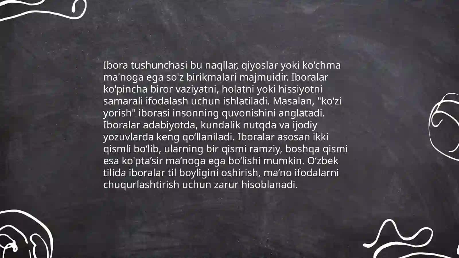 Ibora va gap 3