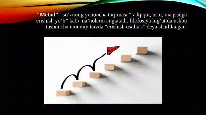 Ta’lim tamoyillari va qoidalari . Dars ta’limning asosiy shakli sifatida slayd 3