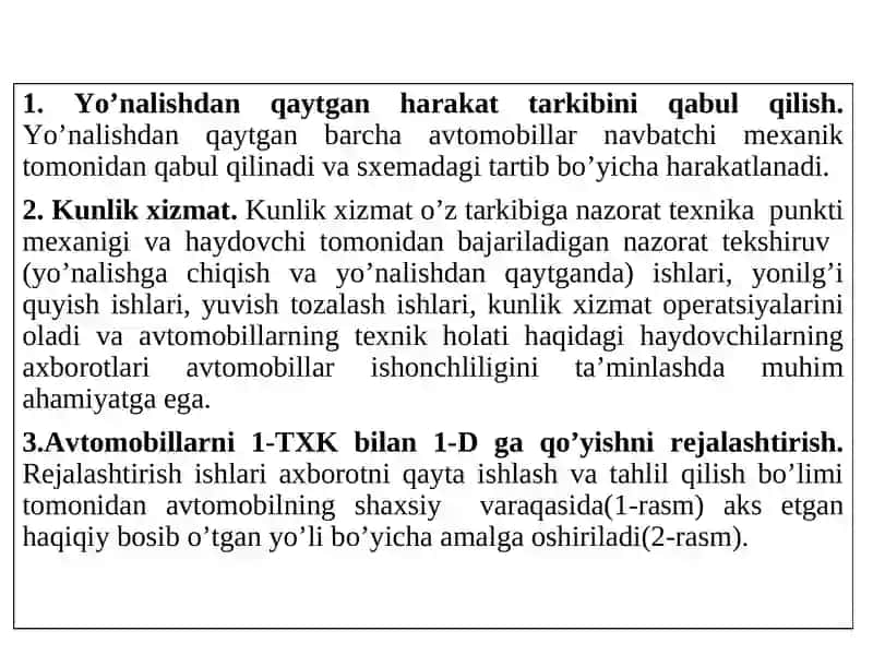 Texnik tizimlarni axborot bilan ta’minlash va ularni boshqarish 3