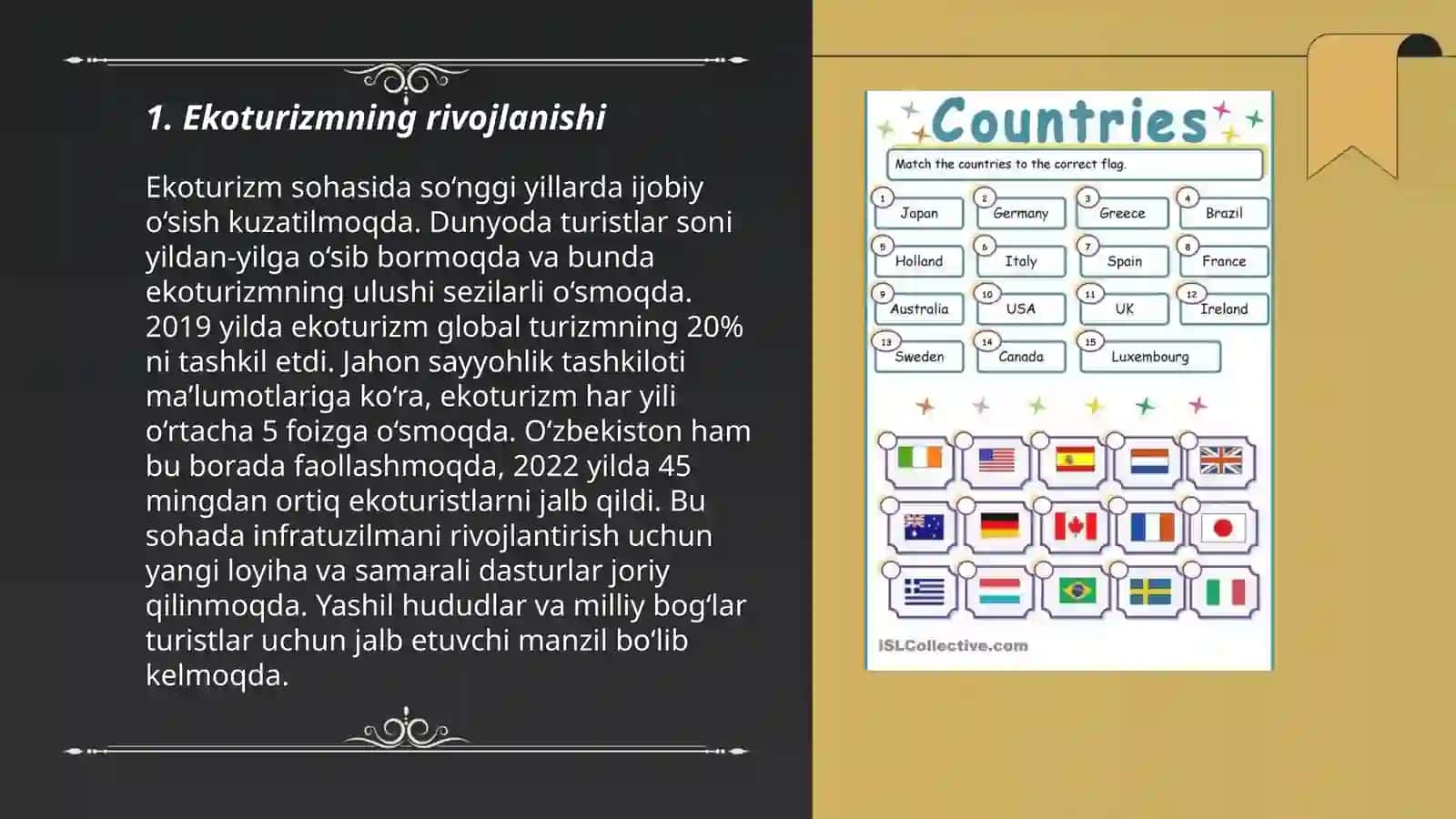 Ekoturizmning rivojlanishi 3