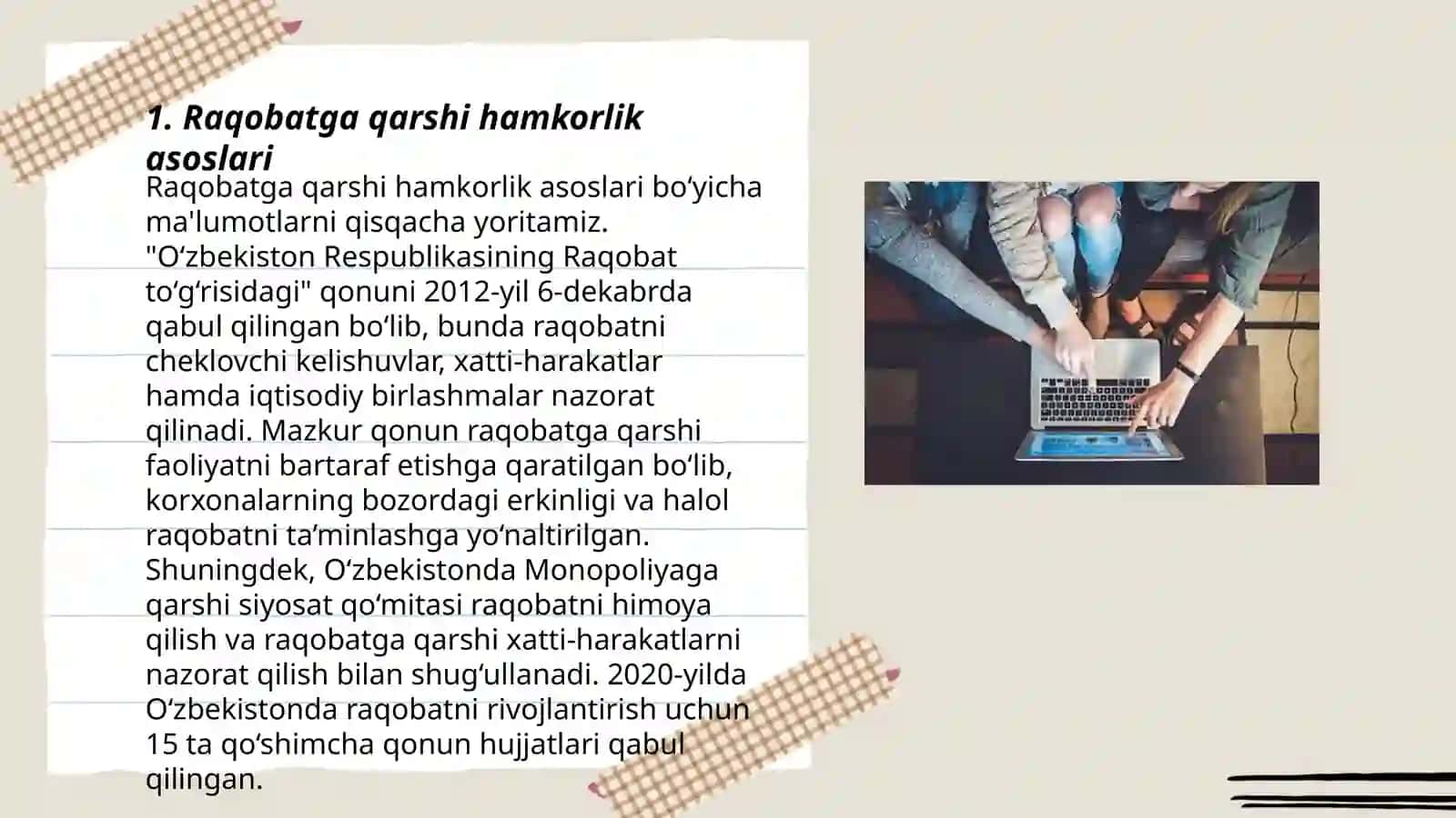 Raqobatga qarshi Hamkorlik kitobi 3