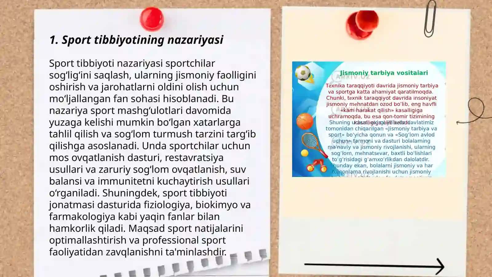 Sportga tanlash va sportga saralashda sport tibbiyotining ahamiyati 3