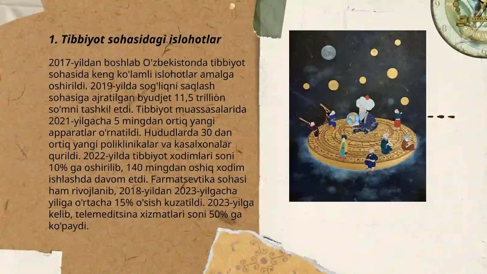 Tibbiyot sohasidagi islohotlar 3