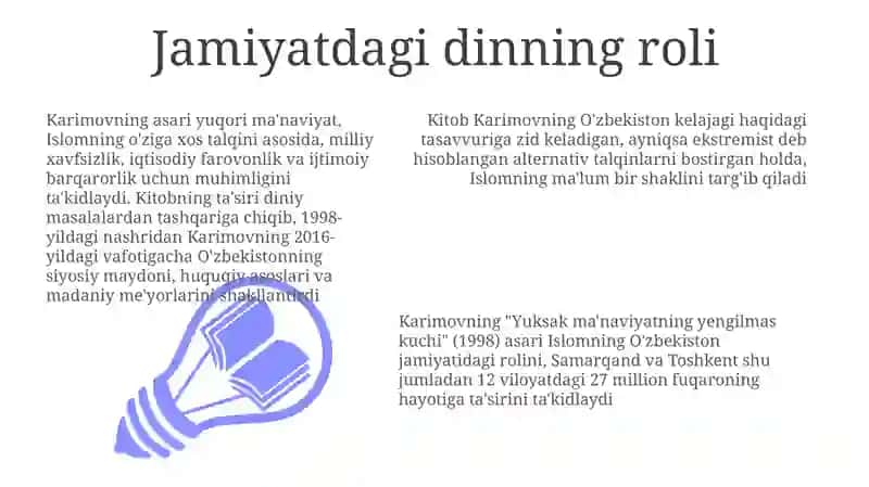 Karimovning yuksak manaviyat yengilmas kuch kitobi 3