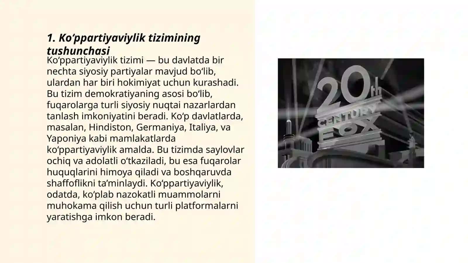 Ko‘ppartiyaviylik tizimining tushunchasi 3