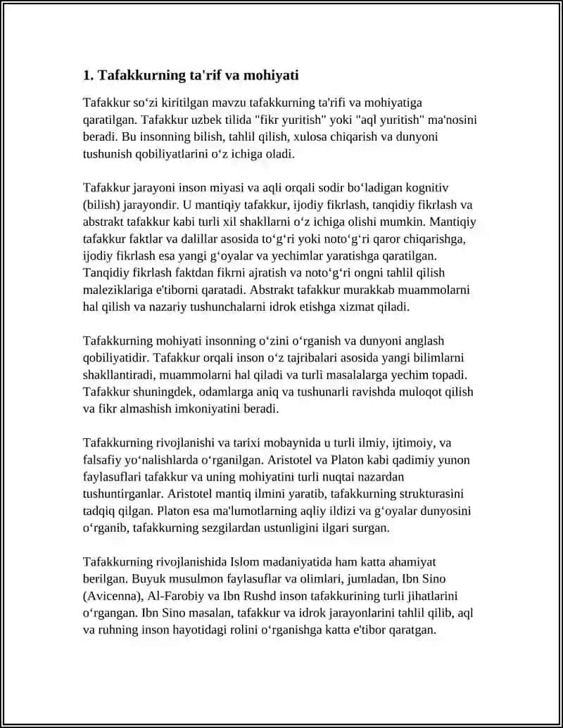 TAFAKKUR 3