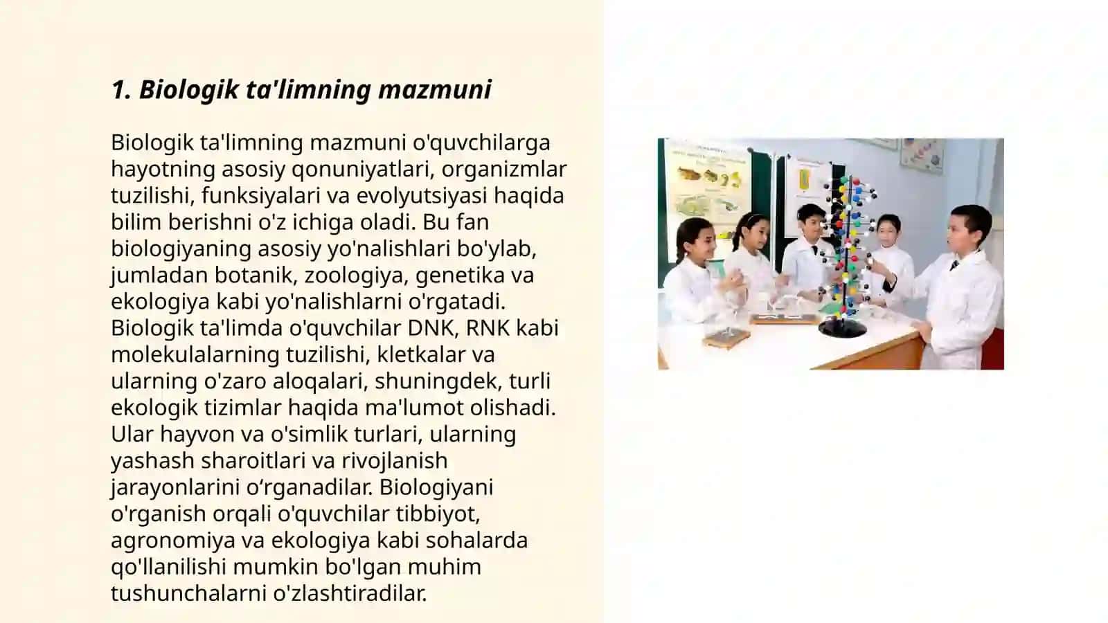 Maktab o'quv rejasidagi biologik ta'limning o'ziga xos tomonlari 3