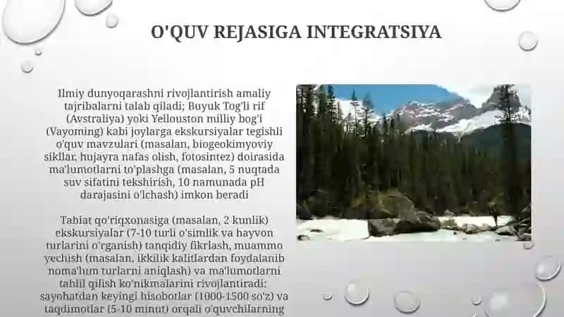 Biologiyadan ekskursiyalar va o'quvchilarning ilmiy dunyoqarashini rivojlantirish yo'llari 3