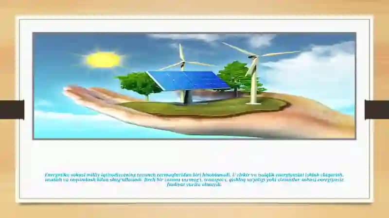 Energetika iqtisodiyoti mavzusida taqdimot ishi 3