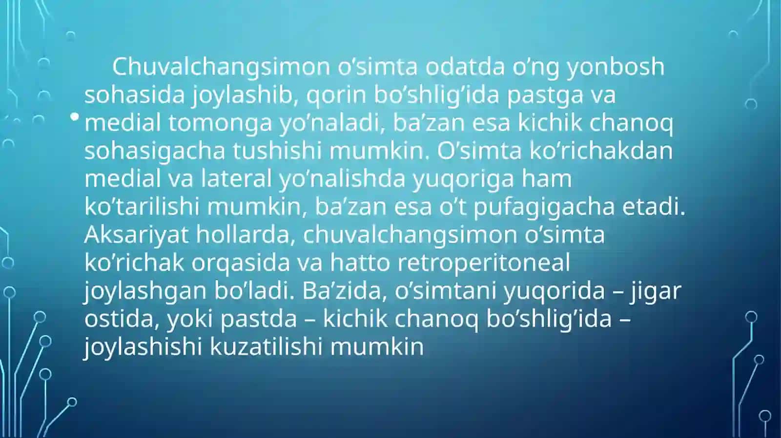 O’tkir appenditsit 3