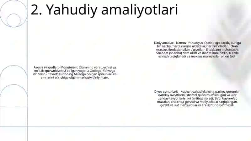 Yahudiylik Dini 3