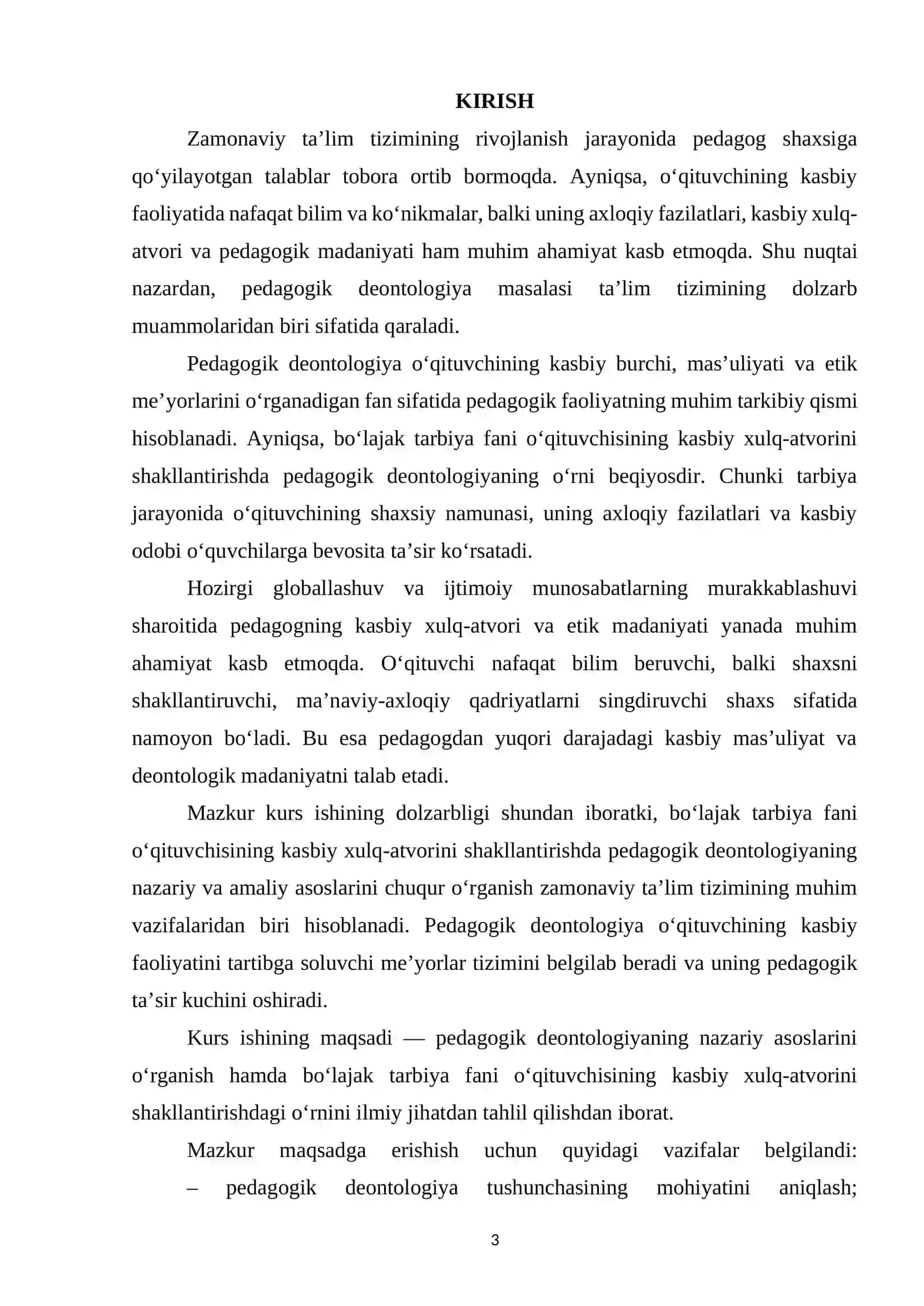 KASBIY XULQ-ATVORINI SHAKLLANTIRISHDA PEDAGOGIK DEONTOLOGIYANING AMALIY AHAMIYATI 3