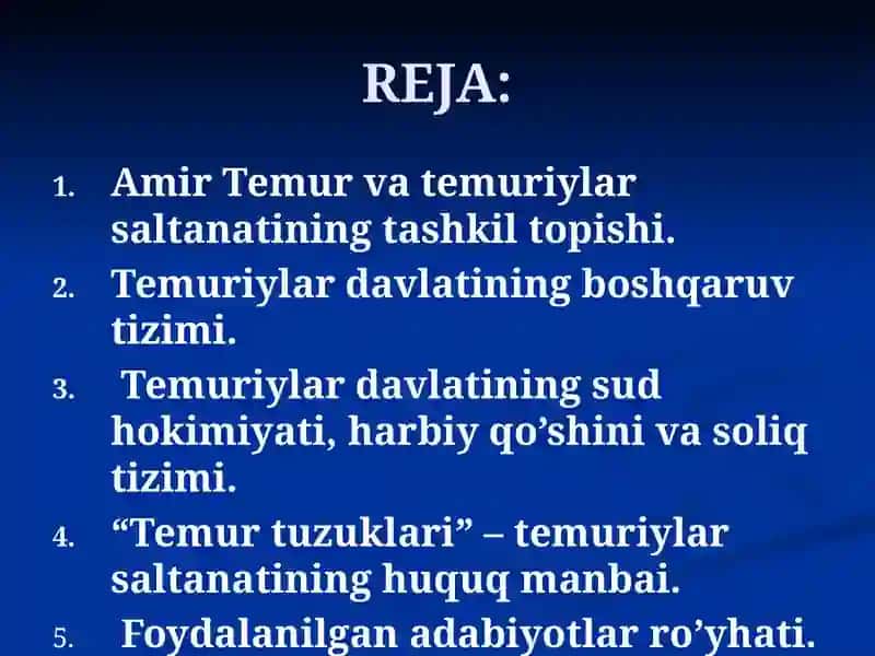 Amir Temur va Temuriylar Davri Renessansi 3