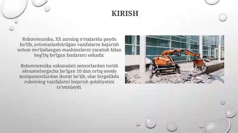 Robototexnika uskunalari 3
