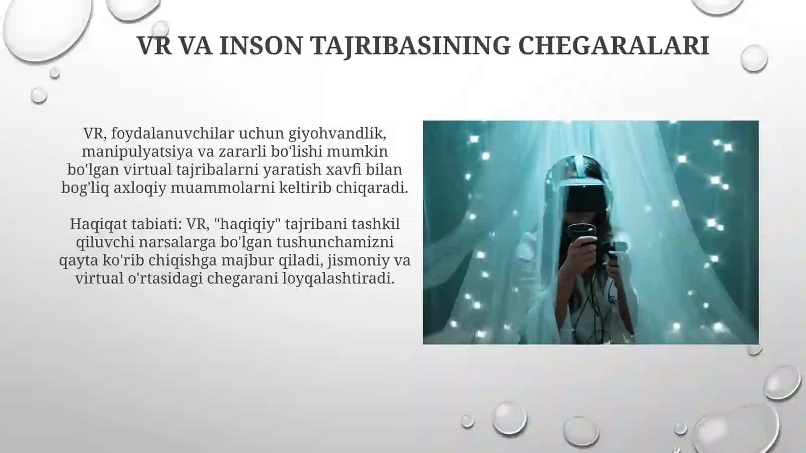 Virtual Haqiqatning Axloqi 3