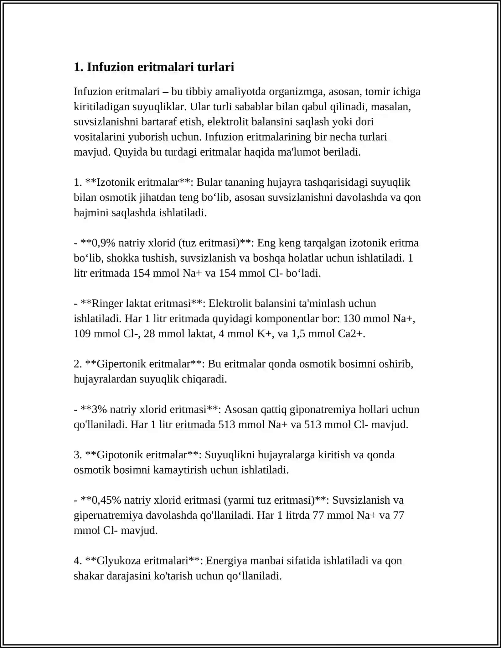 INFUZION SISTEMANI TAYYORLASH 3